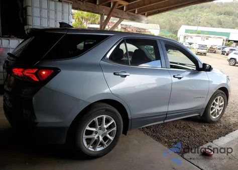 2023 Chevrolet Equinox Lt из США, поврежденный, VIN 3GNAXKEG8PL248437